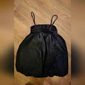 Art Class Dress Girls S (6/7) Black Puff